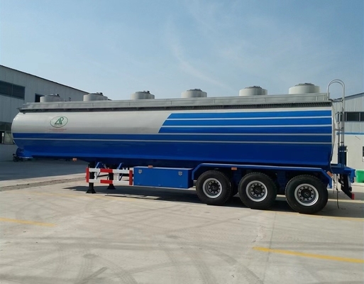 Suspensión de bogie 3 ejes 45000 litros de tanque de combustible remolque para el mercado de Zimbabwe