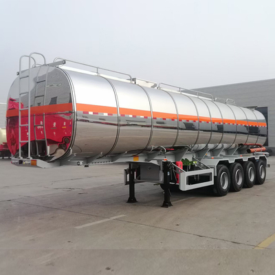 3 Ejes 4 Ejes 40 50 60 toneladas Cisterna de combustible Semirremolque y transporte personalizable
