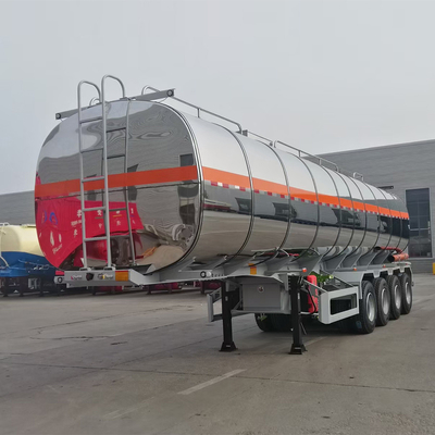 3 Ejes 4 Ejes 40 50 60 toneladas Cisterna de combustible Semirremolque y transporte personalizable
