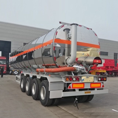 3 Ejes 4 Ejes 40 50 60 toneladas Cisterna de combustible Semirremolque y transporte personalizable