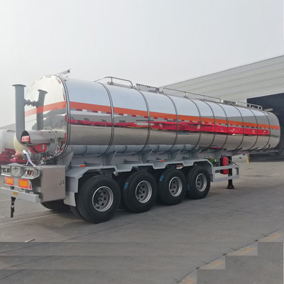 3 Ejes 4 Ejes 40 50 60 toneladas Cisterna de combustible Semirremolque y transporte personalizable