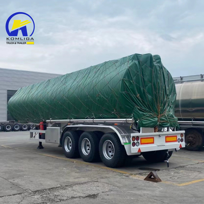 3 ejes 42000L 45000 50000 litros Cisterna de combustible Semirremolque para el transporte de combustible