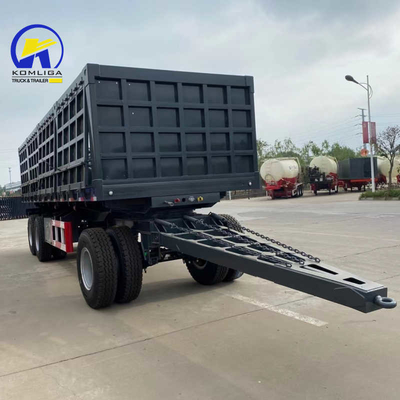 3ejes 20tons 25tons 30tons camión de remolque completo con 12 unidades número de neumático y válvula Wabco