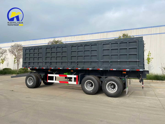 3ejes 20tons 25tons 30tons camión de remolque completo con 12 unidades número de neumático y válvula Wabco