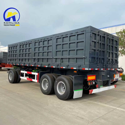 3ejes 20tons 25tons 30tons camión de remolque completo con 12 unidades número de neumático y válvula Wabco