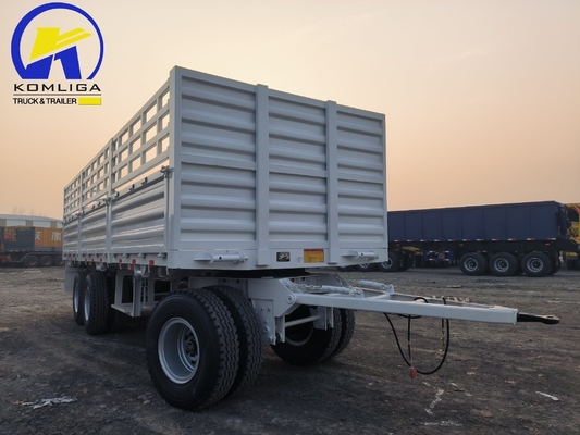 3ejes 20tons 25tons 30tons camión de remolque completo con 12 unidades número de neumático y válvula Wabco