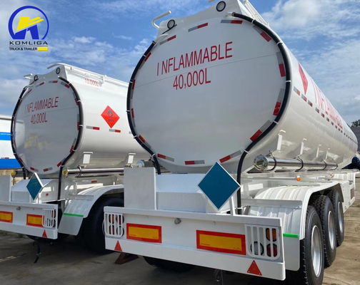 Certificado GCC 3 Ejes 40 metros cúbicos de aluminio para las necesidades africanas