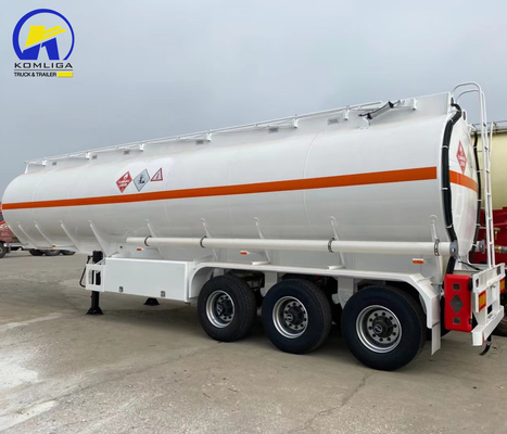 2 4 Ejes 30000L 40000L Cisterna/Camión cisterna de aluminio para el transporte de petróleo/combustible/diésel/gasolina/grueso/agua/leche
