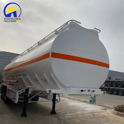 2 4 Ejes 30000L 40000L Cisterna/Camión cisterna de aluminio para el transporte de petróleo/combustible/diésel/gasolina/grueso/agua/leche