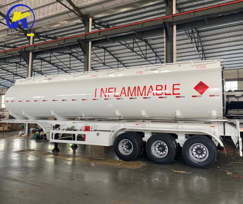 40000 litros 45000 litros 3 ejes de aceite usado tanque de combustible remolque con manija neumática