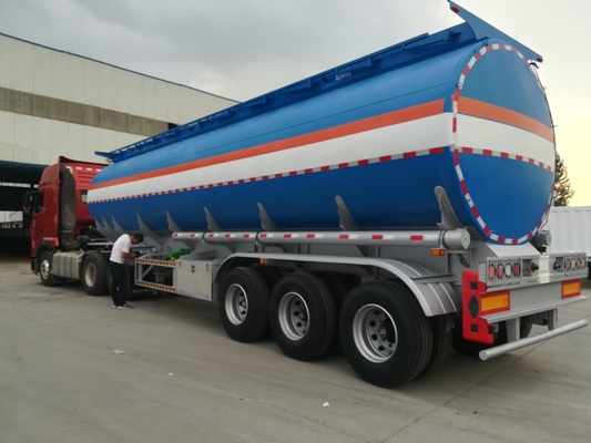 40000 42000 45000 Litros 40 45cbm Diesel Aluminio Acero carbono Cisterna de combustible / Tanque de aceite / Semirremolque