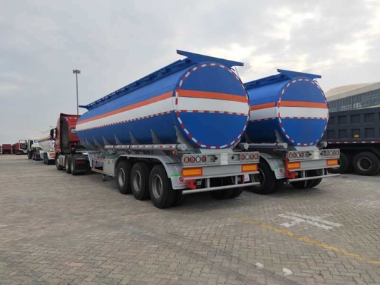 40000 42000 45000 Litros 40 45cbm Diesel Aluminio Acero carbono Cisterna de combustible / Tanque de aceite / Semirremolque