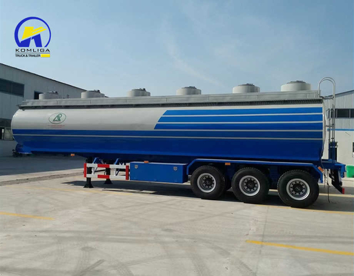 3 Ejes 40000L Fuel Oil Gasoline Crude Petroleum Fuel Tanque Semi-remolque de alta capacidad