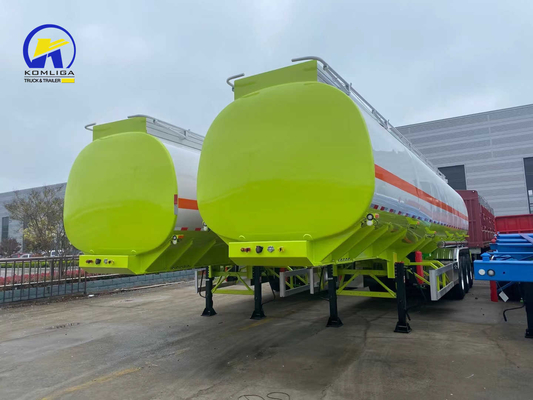 Semi-remolque de aluminio con depósito de combustible remolque de 45000 litros 5000 litros 2ejes 3ejes 4ejes