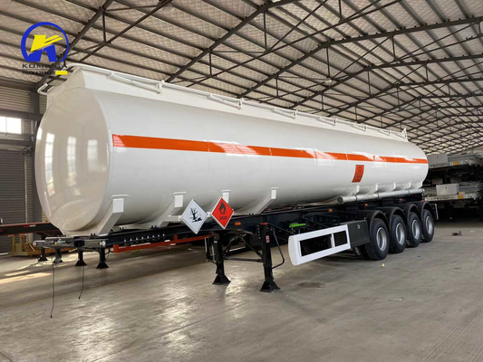 Semi-remolque de aluminio con depósito de combustible remolque de 45000 litros 5000 litros 2ejes 3ejes 4ejes