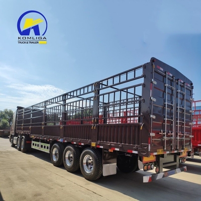 Semirremolque de transporte de carga a granel de utilidad pública de 30-100 t Capacidad de carga y diseño duradero