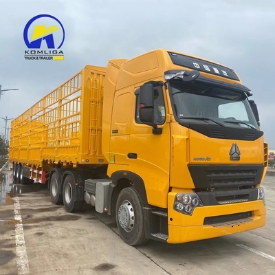 Semirremolque de transporte de carga a granel de utilidad pública de 30-100 t Capacidad de carga y diseño duradero