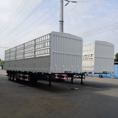 Caja de herramientas de una pieza 1m * 0.5m * 0.5m Pared plana Semirremolque para el transporte de carga