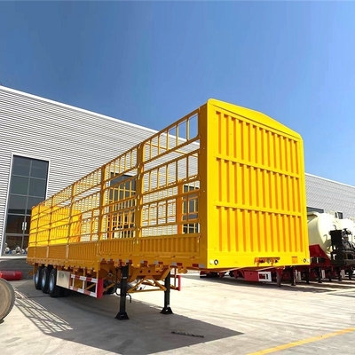 Caja de herramientas de una pieza 1m * 0.5m * 0.5m Pared plana Semirremolque para el transporte de carga