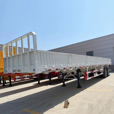 Trailers de carga pequeña de 2 ejes, de carga baja y de carga pesada, de 30 a 40 toneladas