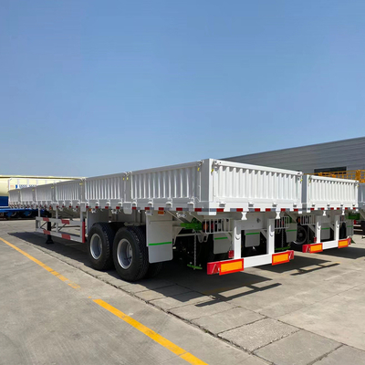 Trailers de carga pequeña de 2 ejes, de carga baja y de carga pesada, de 30 a 40 toneladas