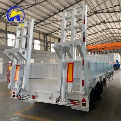 6 Unidades T30/30 Cámara de aire de freno Remolque cargador de lecho bajo Equipo pesado Remolque de lecho bajo