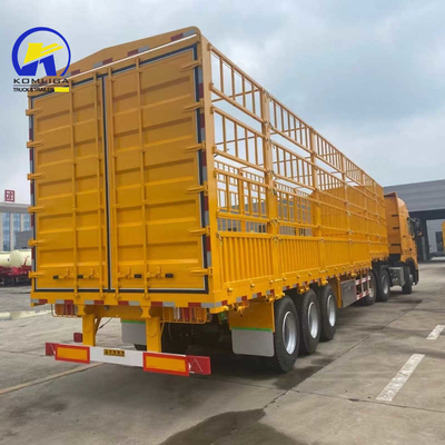 Jost 2.0 o 3.5 pulgadas King Pin 60t remolque de cerca Semi remolque para el transporte de carga