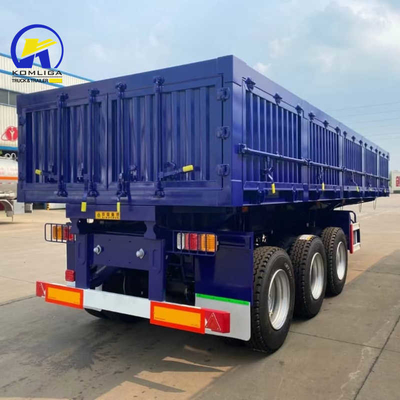 Caja de herramientas de una pieza 1m * 0.5m * 0.5m Sinotruk Remolque pesado de 3 ejes Semiremolque de carga de 80t