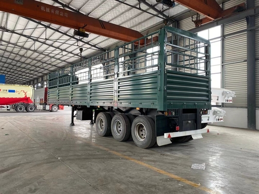 Semi-remolque de cerca 6X4 con banda de rodadura de 1820 mm y jost 2.0 o 3.5 pulgadas King Pin
