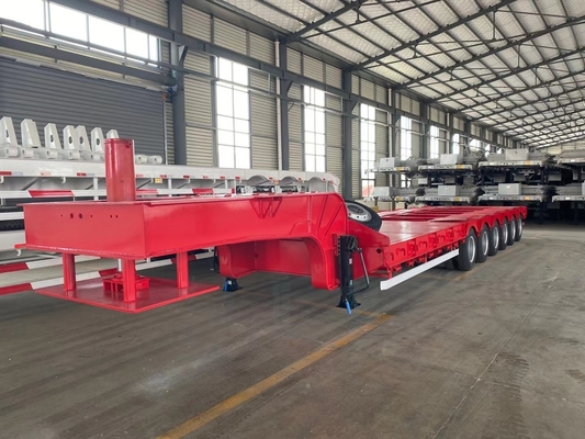 Semi remolques con base de ruedas baja de 7000-8000 mm para soluciones de transporte pesado