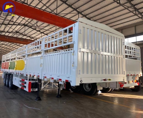El remolque del camión con valva Wabco y 7000-8000 mm de base de ruedas