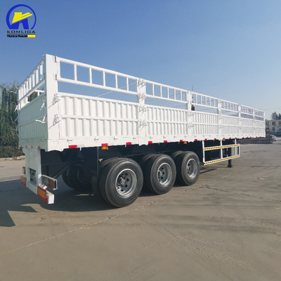 El remolque del camión con valva Wabco y 7000-8000 mm de base de ruedas