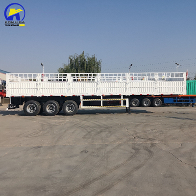 El remolque del camión con valva Wabco y 7000-8000 mm de base de ruedas