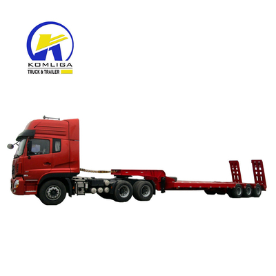 3 Ejes Trailers de baja altura para transporte de larga distancia