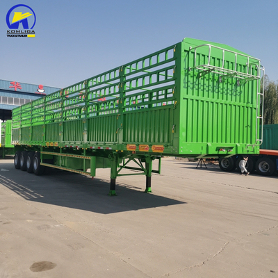 3 ejes 4 ejes Box trailer Container Semi-trailer Pared de carga con eje Fuwa/BPW