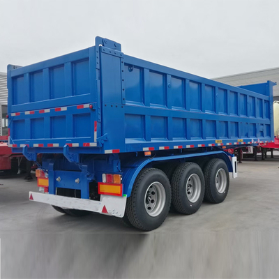 3-6 Ejes 20tons 25tons Mini Tipper Tipping Pequeño remolque de basura con solicitud personalizada