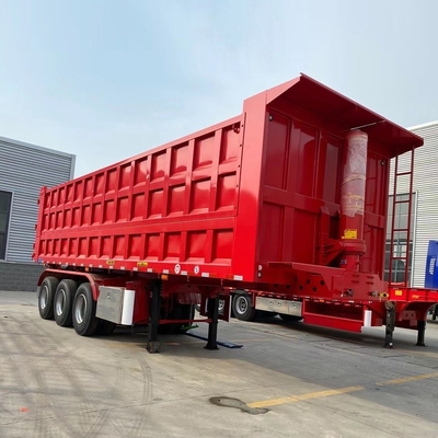 3-6 Ejes 20tons 25tons Mini Tipper Tipping Pequeño remolque de basura con solicitud personalizada