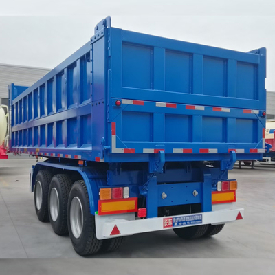 3-6 Ejes 20tons 25tons Mini Tipper Tipping Pequeño remolque de basura con solicitud personalizada