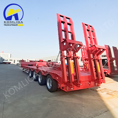 Mejor popular Multi Axle 150t 200t 250t Semi remolque de transporte de lecho bajo solicitud personalizada