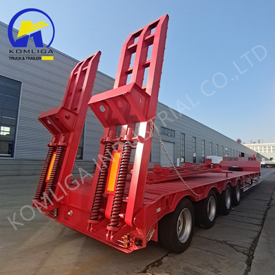 Mejor popular Multi Axle 150t 200t 250t Semi remolque de transporte de lecho bajo solicitud personalizada