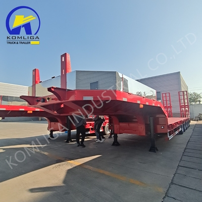 Mejor popular Multi Axle 150t 200t 250t Semi remolque de transporte de lecho bajo solicitud personalizada