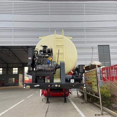 2-4 Ejes 40m3 45m3 50m3 Silos Cisterna Cemento a granel Remolque con el estándar de seguridad de la guardia