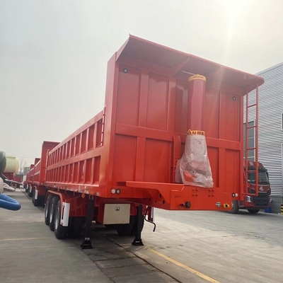 90 W mm*13 espesor mm*10 capas remolque de descarga de hojas de primavera para el transporte de 60 toneladas de carbón