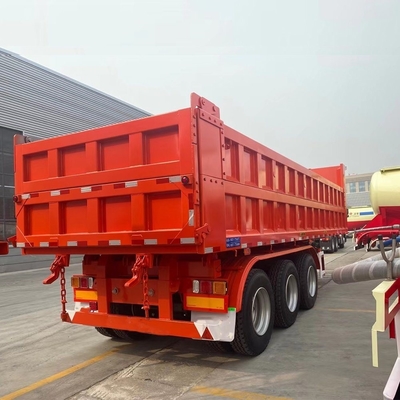 90 W mm*13 espesor mm*10 capas remolque de descarga de hojas de primavera para el transporte de 60 toneladas de carbón
