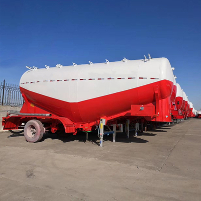 Transportar polvo a granel con el remolque del camión de cemento a granel Sinotruk y el motor Weichai 4102