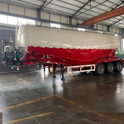 Transportar polvo a granel con el remolque del camión de cemento a granel Sinotruk y el motor Weichai 4102