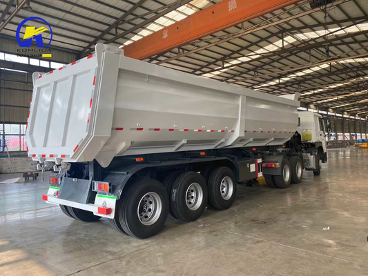 3axis Tri-Axle 40cbm Sinotruk Dump Trailer Personalización y solicitud personalizable
