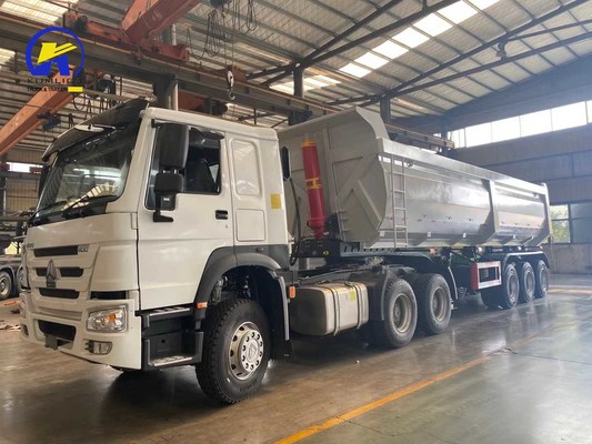 3axis Tri-Axle 40cbm Sinotruk Dump Trailer Personalización y solicitud personalizable