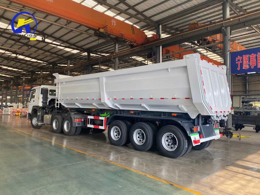 3axis Tri-Axle 40cbm Sinotruk Dump Trailer Personalización y solicitud personalizable