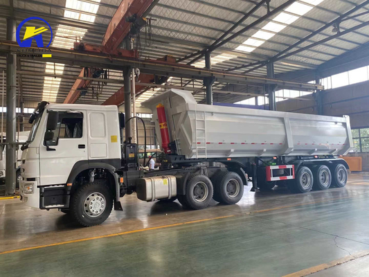 3axis Tri-Axle 40cbm Sinotruk Dump Trailer Personalización y solicitud personalizable